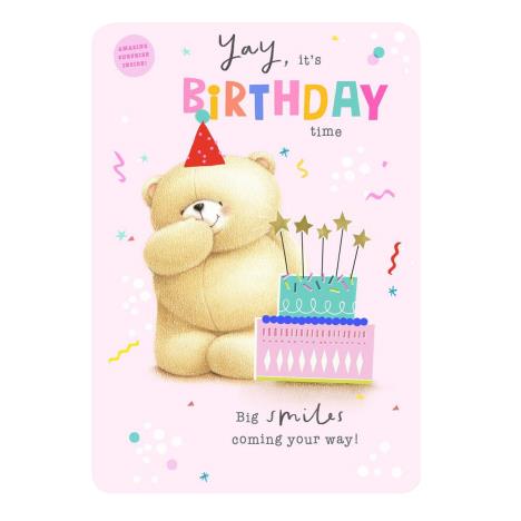 It's Birthday Time Forever Friends Birthday Card